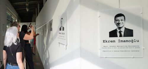 October 25-26th, Same Ballot, Different Justice Exhibition, Ekrem Imamoglu
