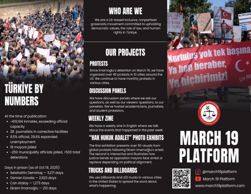 October 25-26th, Same Ballot, Different Justice Exhibition Brochure